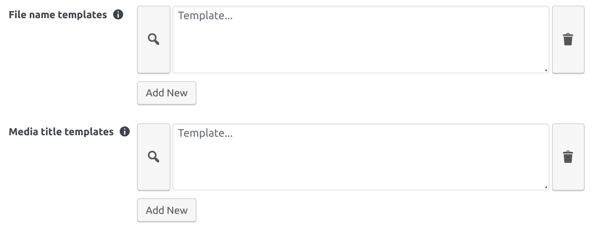 File templates